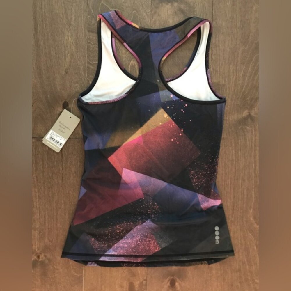 Bench Women's Workout Tank Top Small Abstract Print - Picture 2 of 7